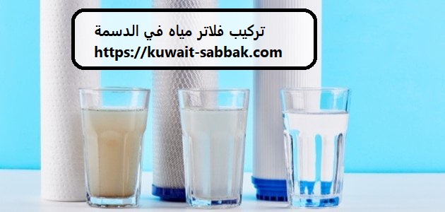 تركيب فلاتر مياه في الدسمة